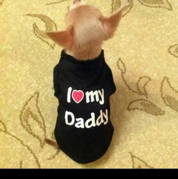 Adorable Mommy and Daddy Matching T-shirts for Dogs - Picture 2 of 10